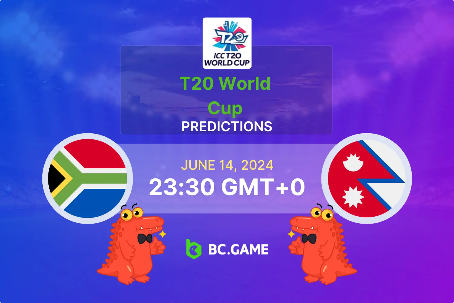 South Africa Vs Nepal Prediction Odds Betting Tips BC GAME