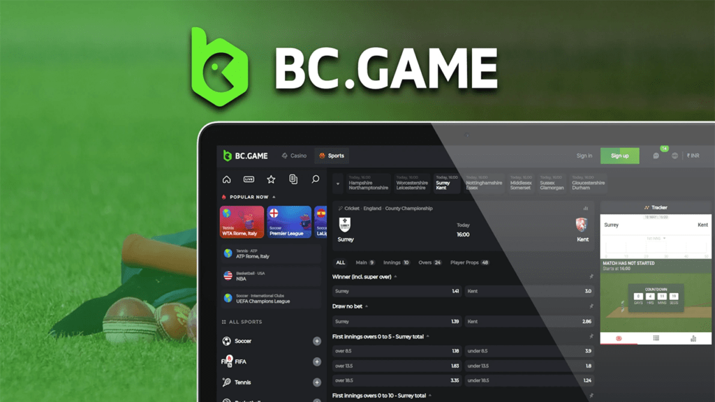 BC Game website
