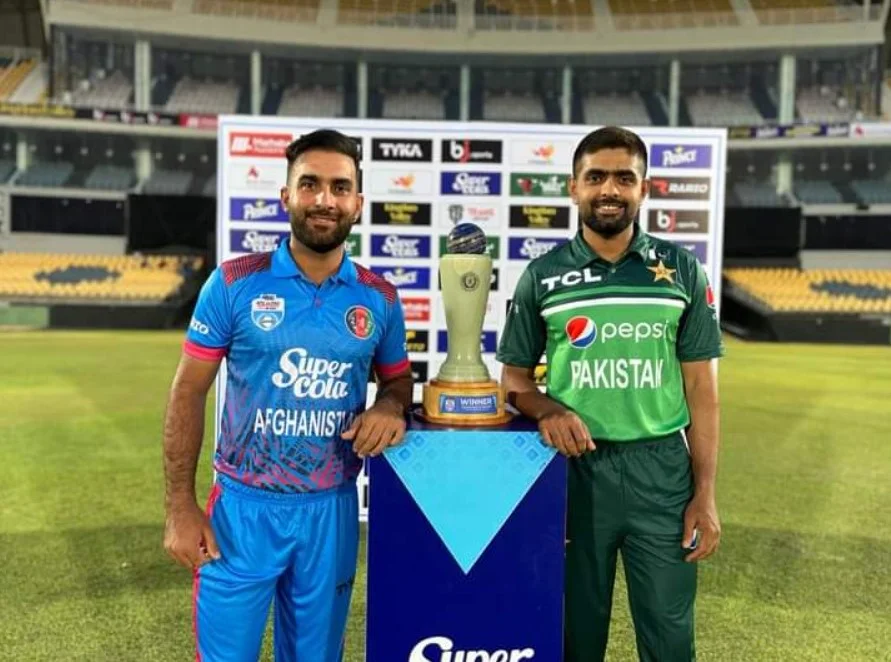 The first match of the Afghanistan-Pakistan ODI series takes place today.