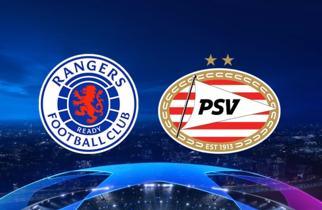 Gearing up for the match: Rangers vs PSV Eindhoven predictions.