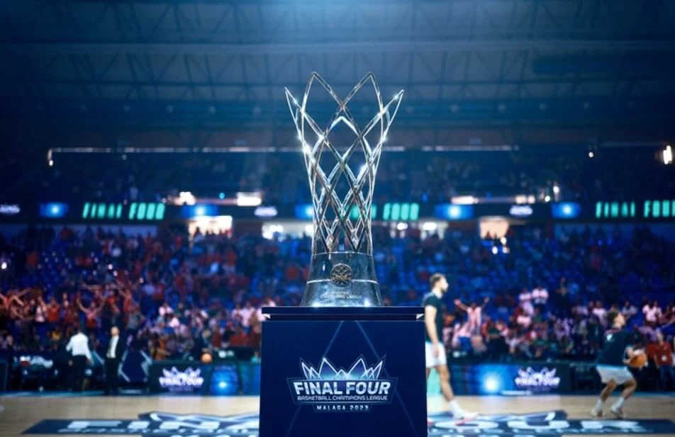 Basketball Champions League official trophy.