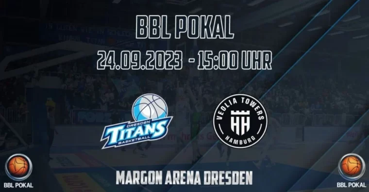 German Cup Basketball: Dresden Titans vs Hamburg Towers Predictions