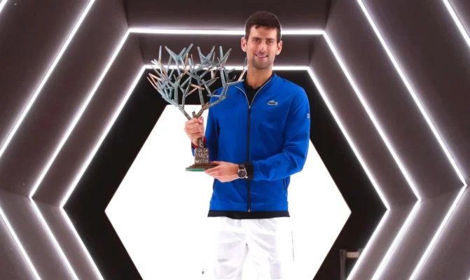 The Pinnacle of Tennis: Djokovic’s Dominance at the Rolex Paris Masters