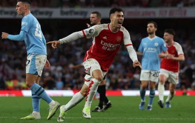 Martinelli Clinches Crucial Three Points for Arsenal against Man City