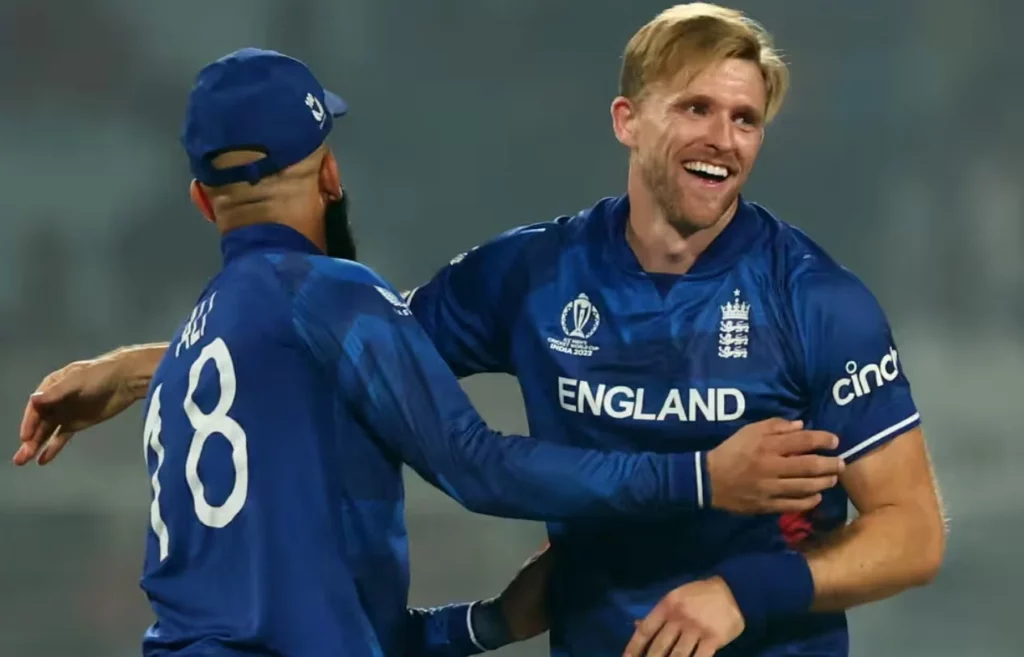 In his last appearance for England, David Willey claimed three wickets.