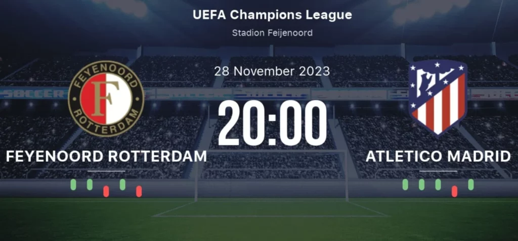 Feyenoord vs Atletico: Champions League Betting Odds & Tips.