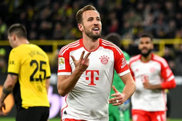 Harry Kane’s Stunning Performance: A Sweeping Victory for Bayern Against Dortmund