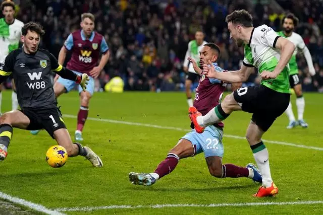 Burnley's poor home record continues after Liverpool defeat