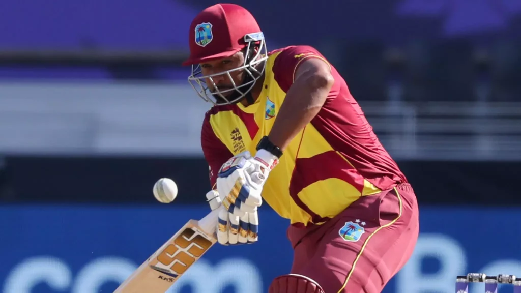 Pollard smashed six sixes in an over during a T20 international against Sri Lanka in 2021
