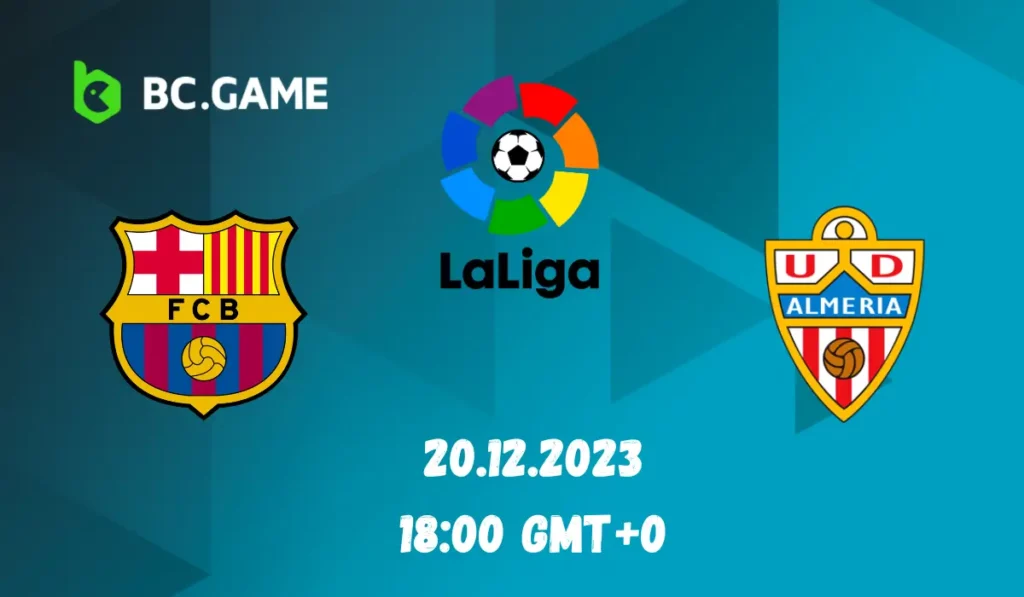 LaLiga Predictions: Barcelona vs Almería Betting Odds and Tips.