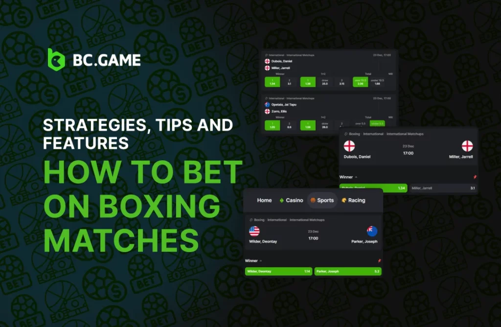 How to Bet on Boxing Matches