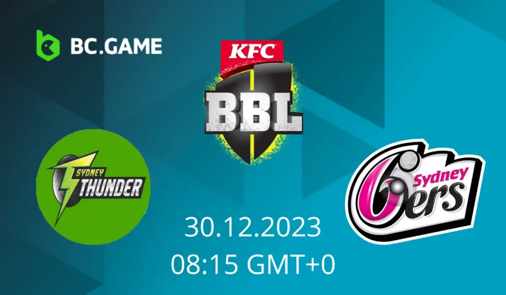 Sydney Thunder vs Sydney Sixers BBL T20: Odds and Betting Predictions.
