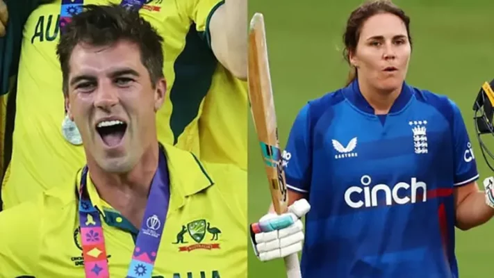 Cummins and Sciver-Brunt have been announced as the ICC Cricketers of the Year
