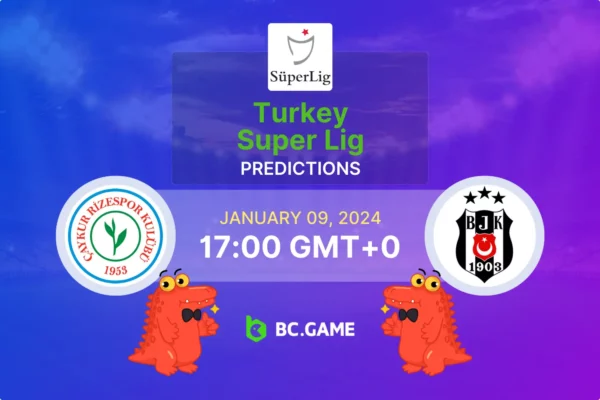 Çaykur Rizespor vs Beşiktaş Prediction, Odds, Betting Tips – Turkey: Super Lig, Round 16