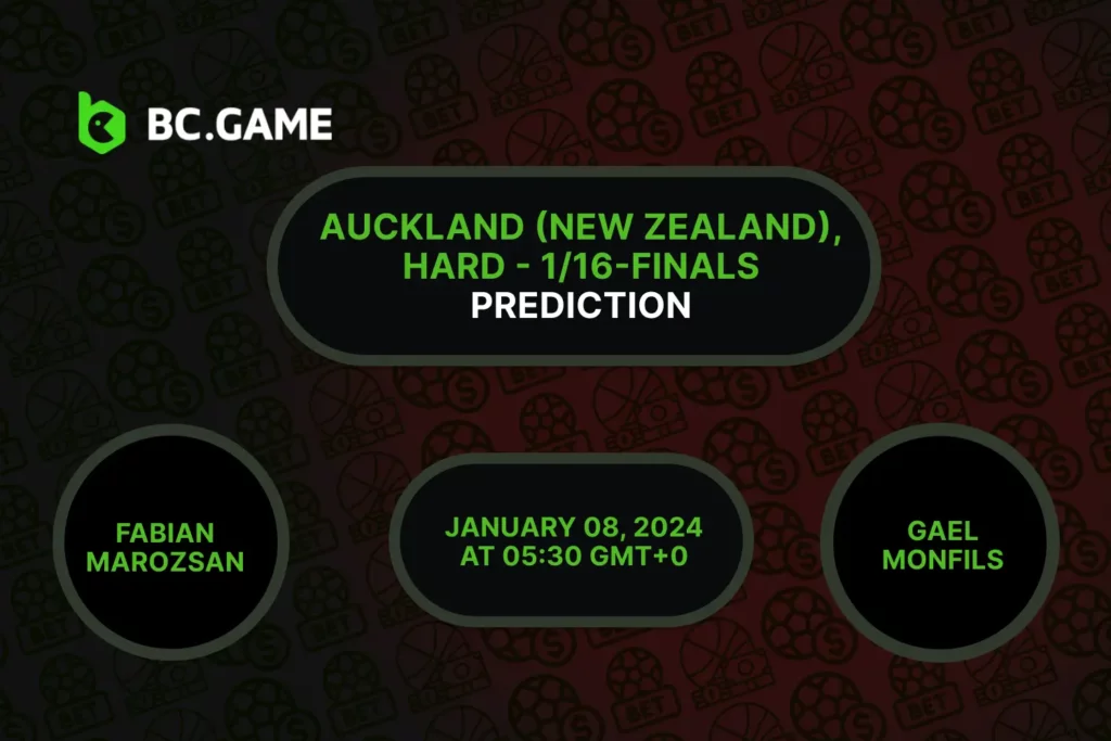 Analyzing the Auckland Open: Marozsan vs Monfils Match Predictions.