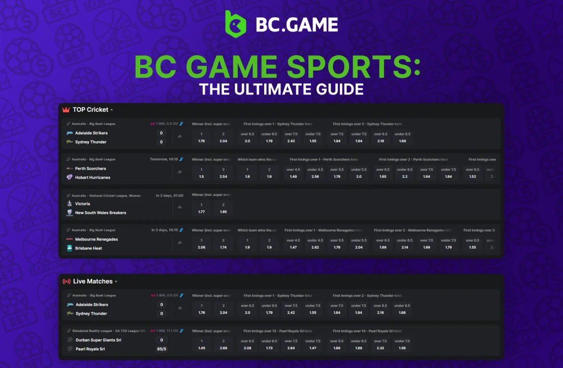 The Ultimate Deal On BC.Game Bookmaker