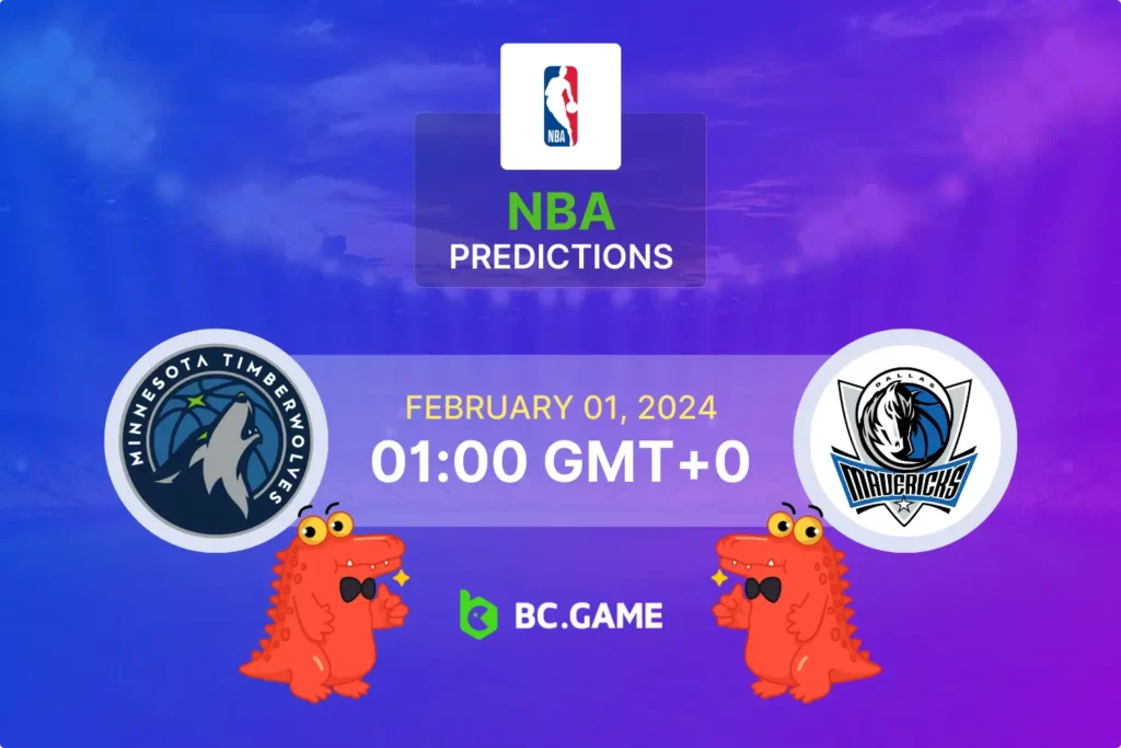 2024 NBA Clash: Timberwolves vs Mavericks Odds, Tips & Predictions.