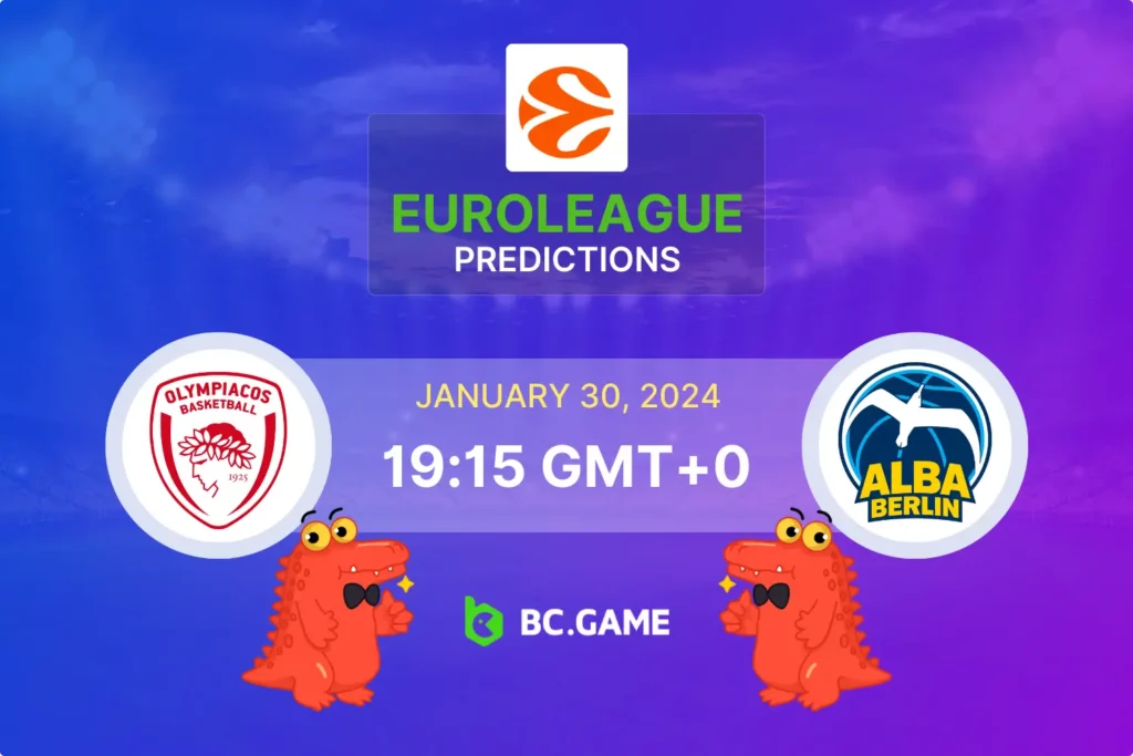 EuroLeague Betting Preview: Olympiacos vs Alba Berlin.