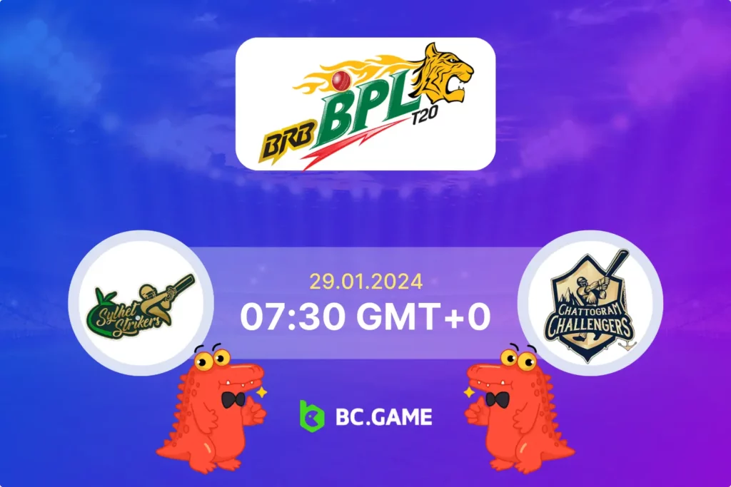 Expert Analysis: Sylhet Strikers vs Chattogram Challengers - Betting Odds, Tips, and Predictions for BPL Encounter.