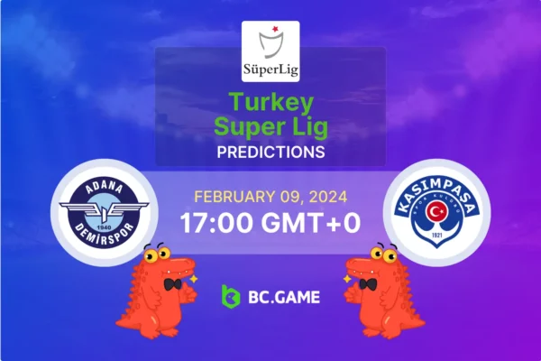 Adana Demirspor vs Kasimpasa Prediction, Odds, Betting Tips – TURKEY: SUPER LIG