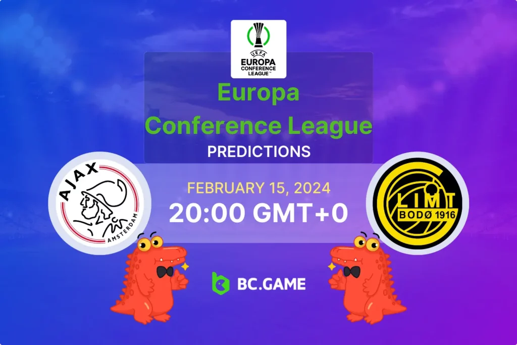 Ajax vs Bodo/Glimt Showdown: Expert Predictions, Odds, and Betting Tips for Their UEFA Europa Conference League Match.