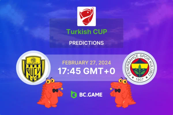 Ankaragücü vs Fenerbahçe Prediction, Odds, Betting Tips – Turkish Cup Quarter-Finals
