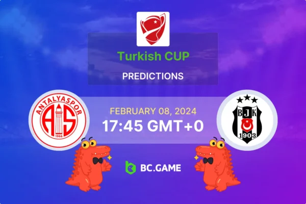 Antalyaspor vs Besiktas Prediction, Odds, Betting Tips – Turkish Cup