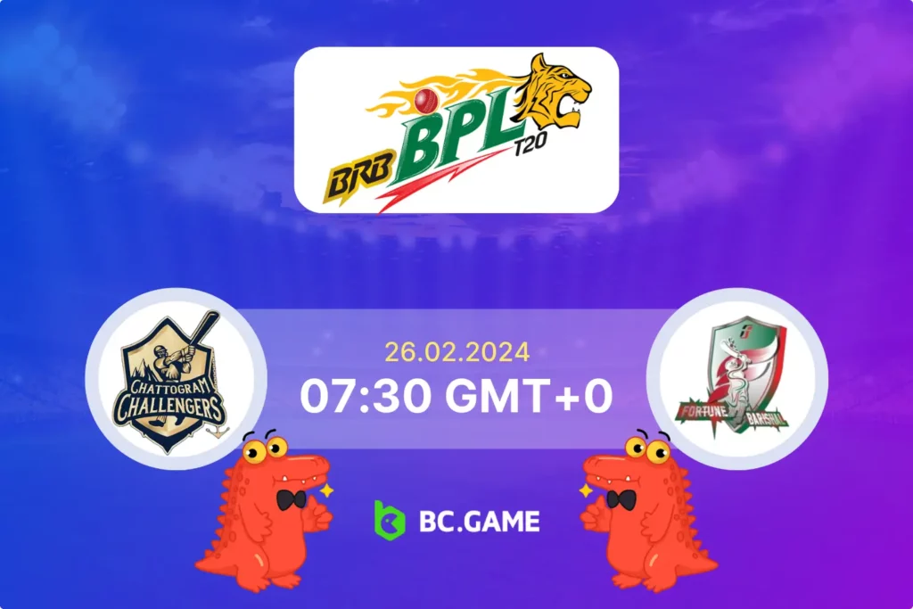 BPL 2024: Chattogram Challengers vs Fortune Barishal Match Preview.