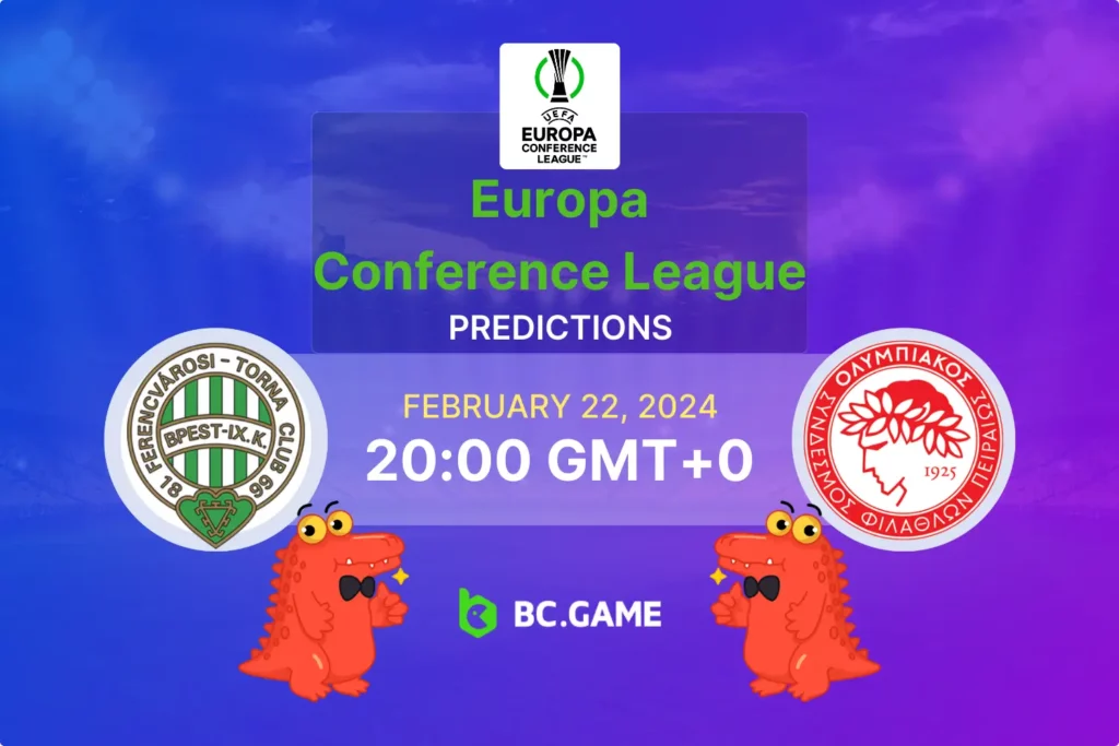 Ferencvaros vs Olympiacos: Odds, Predictions, and Tips for Smart Bets.