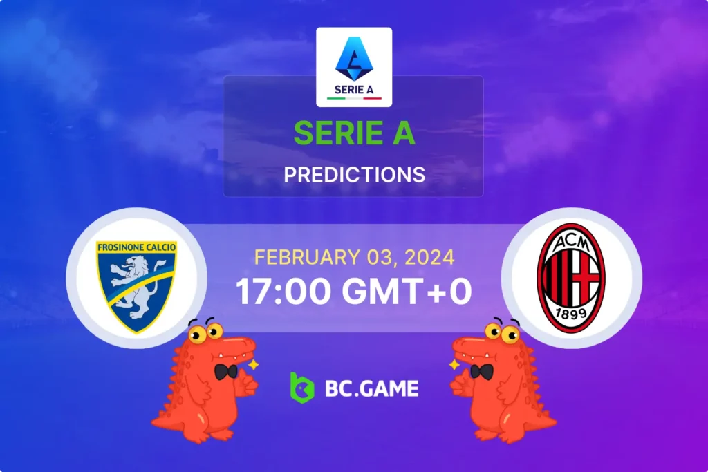 Serie A Spotlight: Frosinone vs Milan - Betting and Game Analysis.