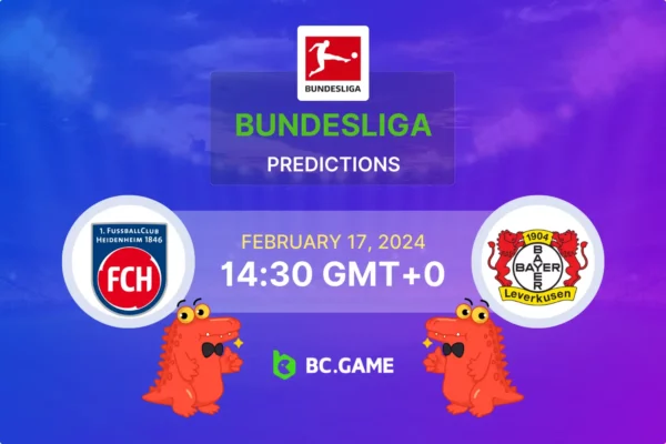 Heidenheim vs Bayer Leverkusen Prediction, Odds, Betting Tips – Bundesliga