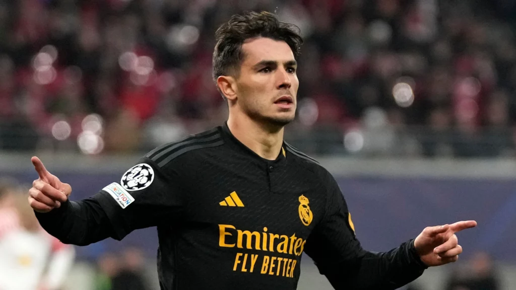 Brahim Díaz nets an 'astonishing' goal, giving Real Madrid the upper hand in the Champions League Round of 16 matchup