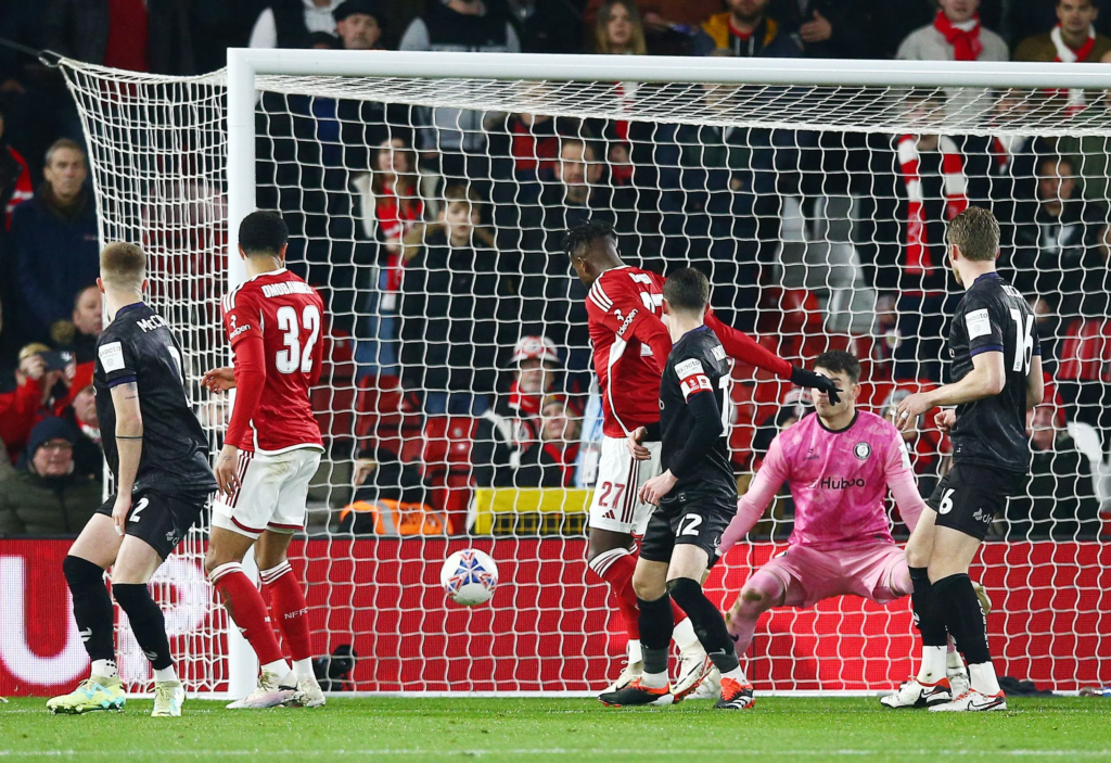 Awoniyi's Heroics Propel Nottingham Forest to Victory Over Bristol City in Thrilling FA Cup Shootout