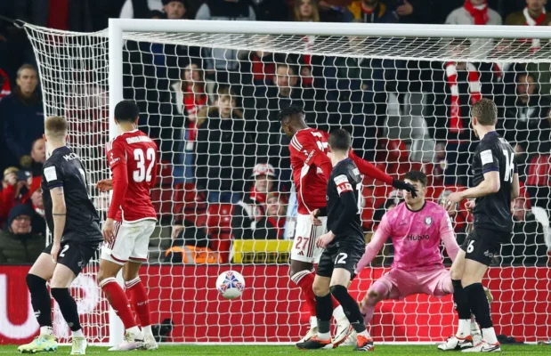 Awoniyi’s Heroics Propel Nottingham Forest to Victory Over Bristol City in Thrilling FA Cup Shootout