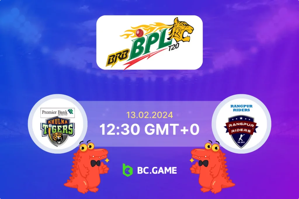Predicting the BPL Clash: Khulna Tigers vs Rangpur Riders - Odds and Betting Tips.