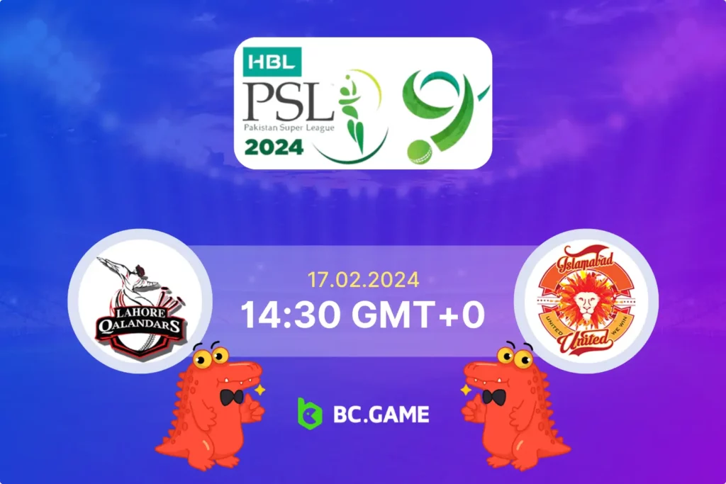 Predicting the PSL 2024: Lahore Qalandars vs Islamabad United Clash.