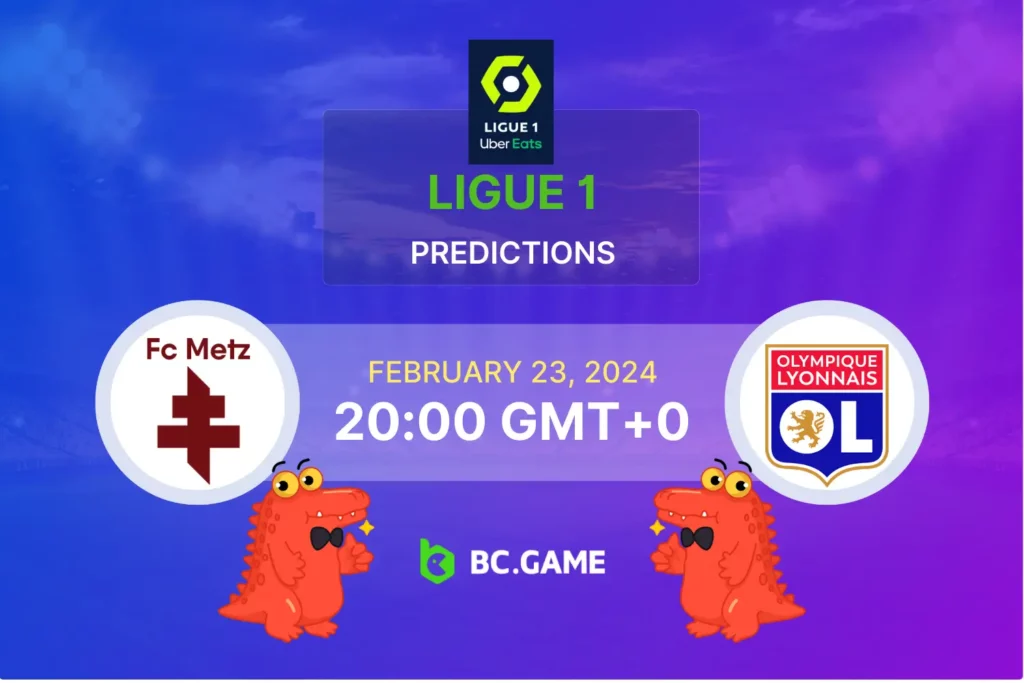 Metz vs Lyon: Odds, Predictions, and Tips for Friday's Ligue 1 Encounter.