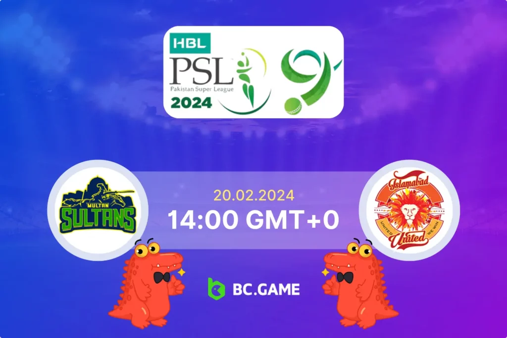 T20 Cricket: Multan Sultans vs Islamabad United Match Predictions & Tips.