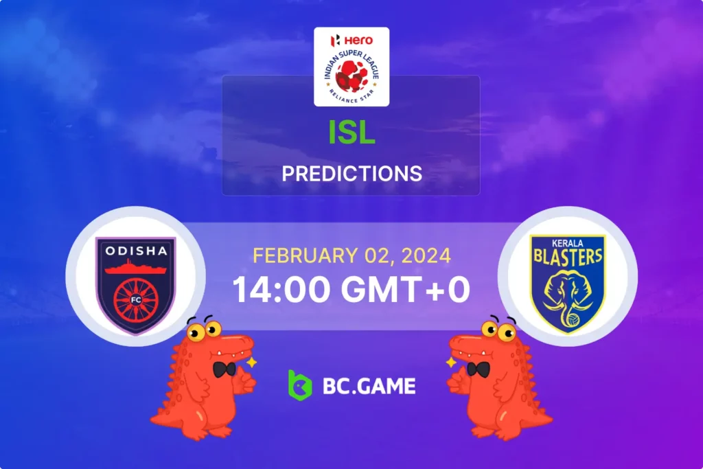 Odisha vs Kerala Blasters: Key Predictions and Betting Odds in ISL.