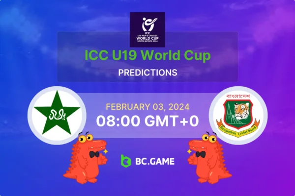 Pakistan U19 vs Bangladesh U19 Prediction, Odds, Betting Tips – ICC U19 World Cup 2024