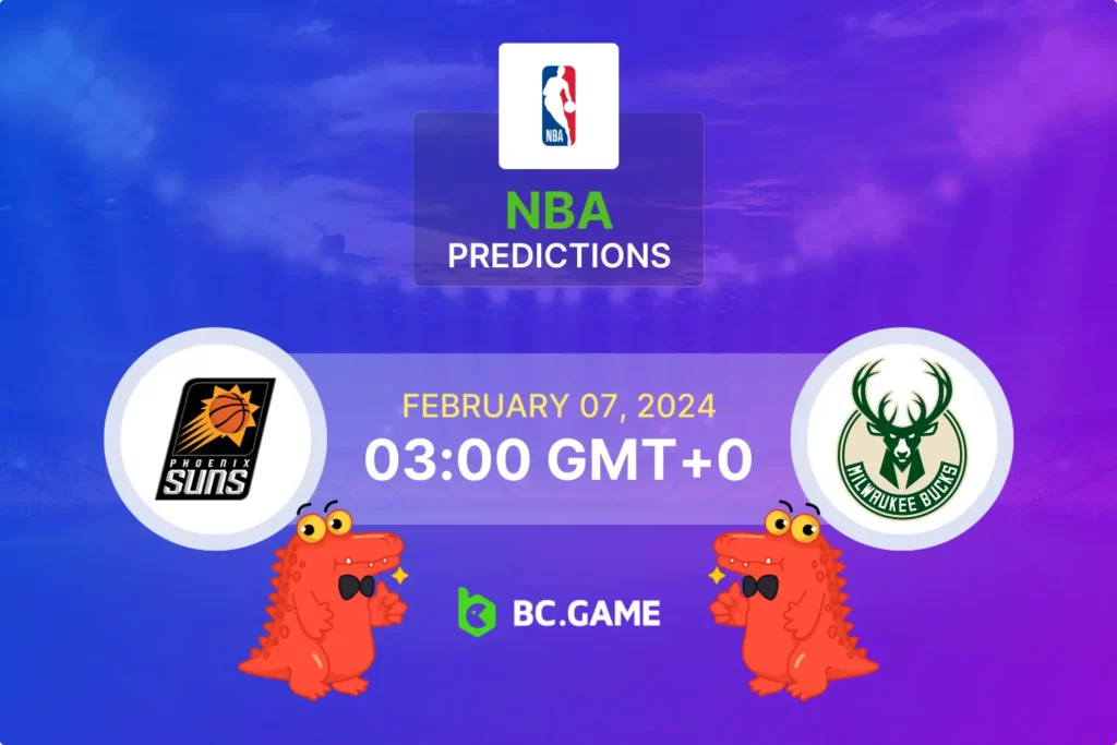 Tonight's NBA Spotlight: Phoenix Suns vs Milwaukee Bucks Betting Odds and Predictions.