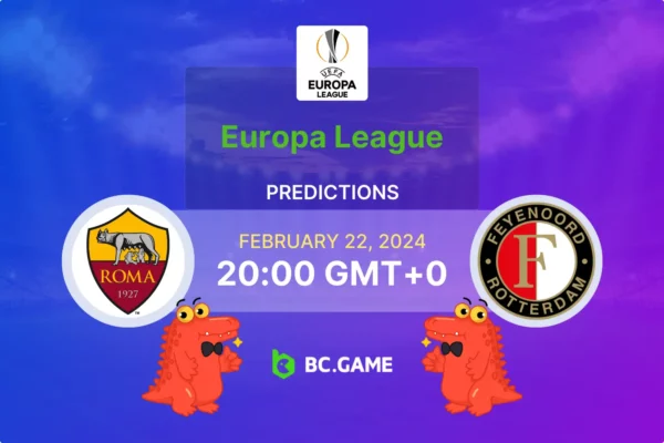 Roma vs Feyenoord Prediction, Odds, Betting Tips – Europa League