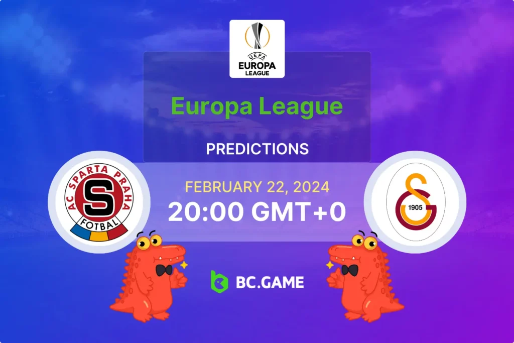 Sparta Prague vs Galatasaray Prediction, Odds, Betting Tips – Europa League