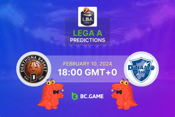 Derthona Basket vs Sassari Prediction, Odds, Betting Tips – Italy Lega A