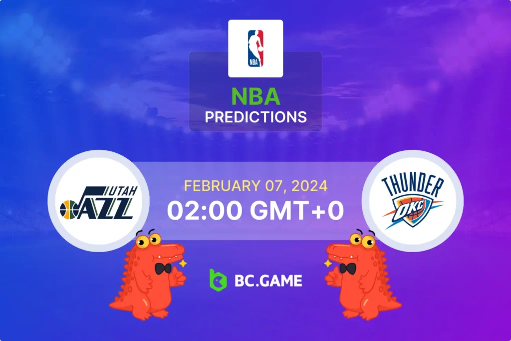 NBA Betting Guide: Utah Jazz vs Oklahoma City Thunder Prediction and Odds.