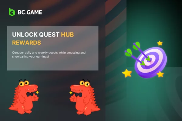BC Game Quest Hub Rewards