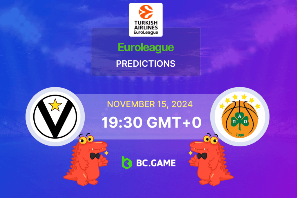 Virtus Bologna vs Panathinaikos Prediction, Odds, Betting Tips – EuroLeague 15/11/2024