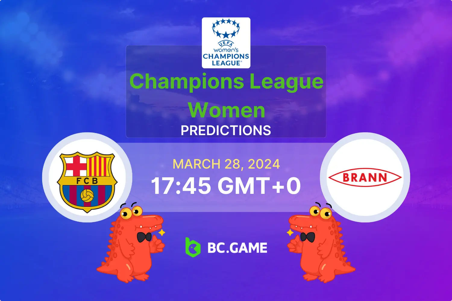 Barcelona Women vs Brann Women Prediction, Odds, Betting Tips | BC.GAME