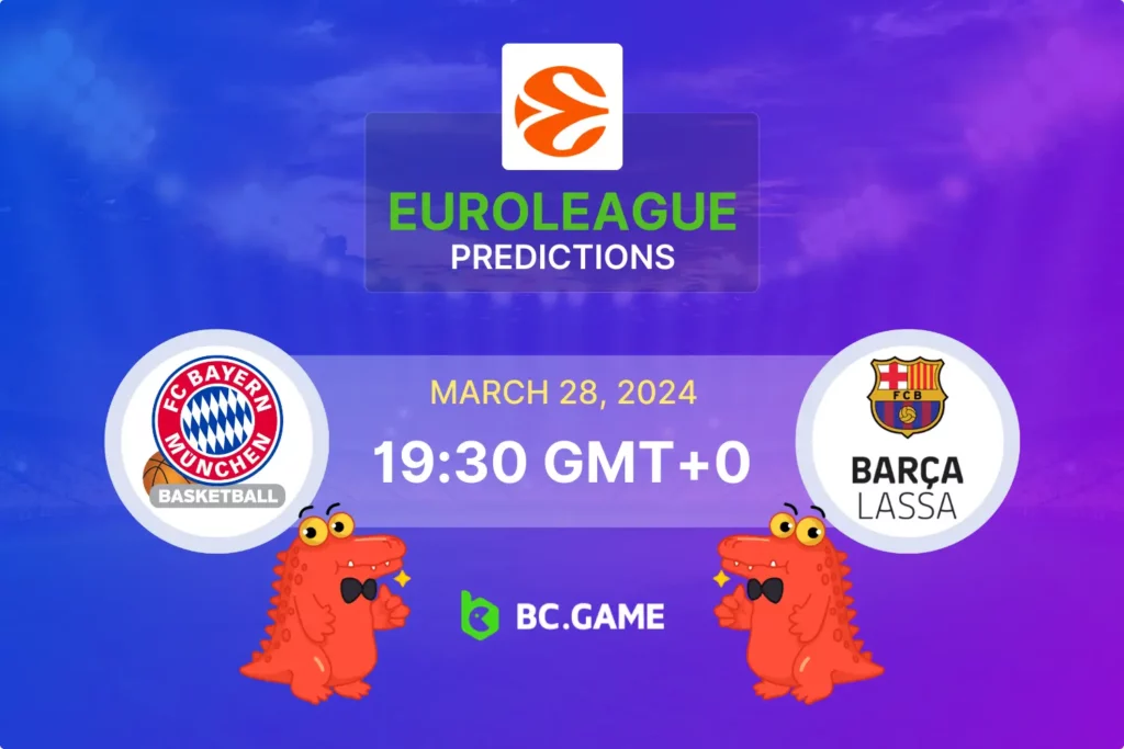 Бавария — Барселона (Евролига): прогнозы и рекомендации по ставкам