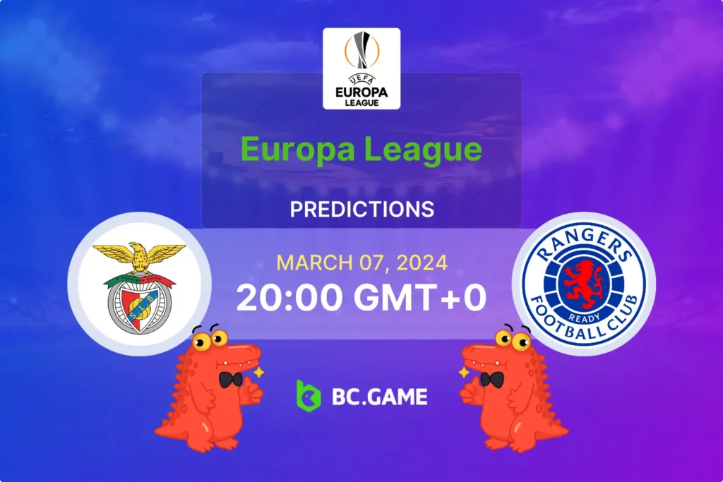 Europa League Spotlight: Benfica Lisbon vs Rangers Betting Strategy and Match Analysis.